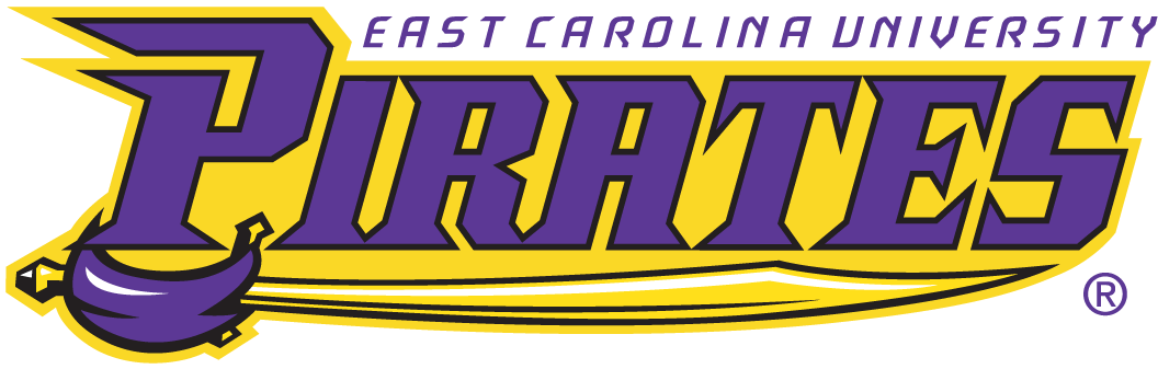 East Carolina Pirates 1999-2013 Wordmark Logo v2 iron on transfers for T-shirts